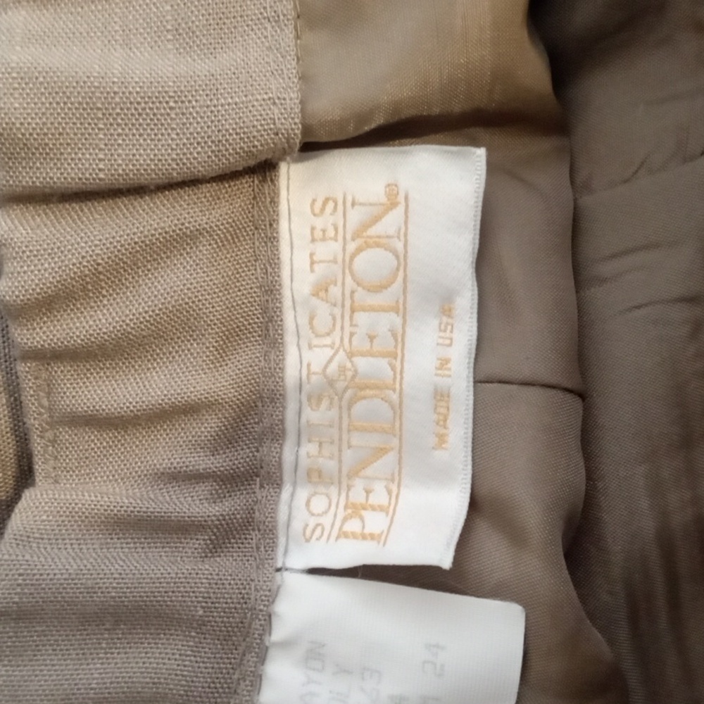 Pendleton Sophisticates Vintage Lined Button High… - image 6